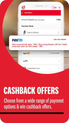 KFC India online ordering app screenshot