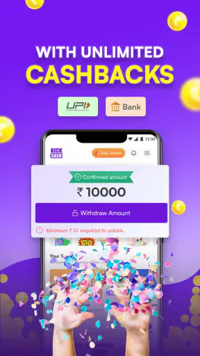 KickCash: Money Earning Games screenshot