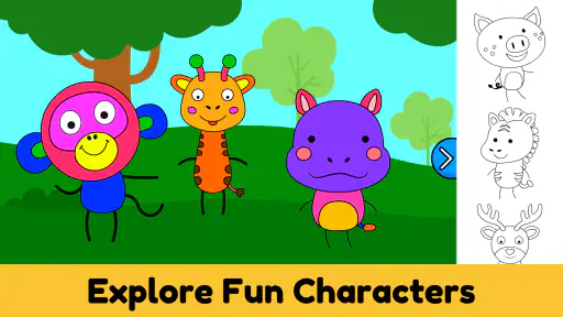 Kids Colouring Pages & Book screenshot