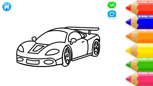 Kids Colouring Pages for Boys screenshot