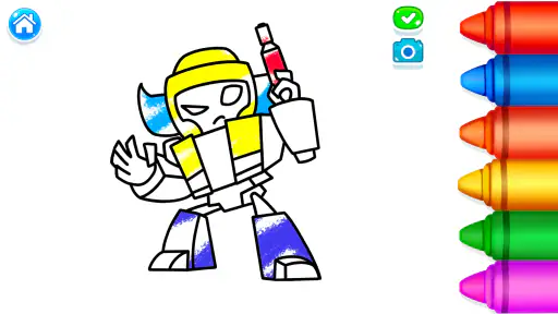 Kids Colouring Pages for Boys screenshot