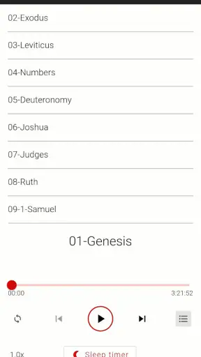 King James Audio - KJV Bible screenshot