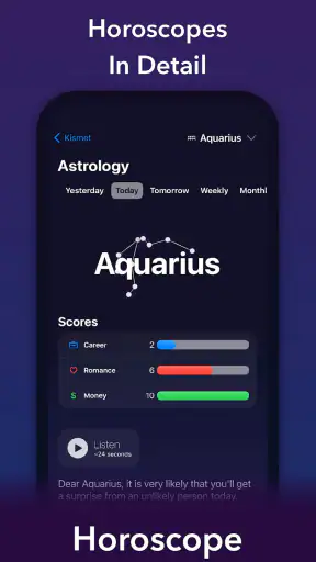 Kismet - Tarot, Astrology screenshot