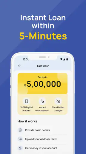 Kissht: Saral Online Loan App screenshot