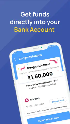 Kissht: Saral Online Loan App screenshot