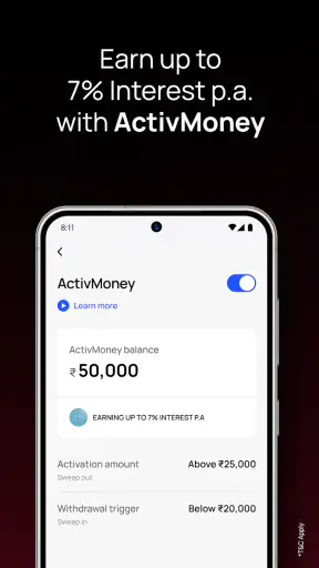 Kotak Bank: 811 Mobile App screenshot
