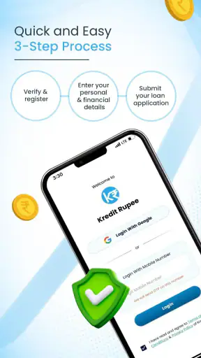 Kredit Rupee Personal Loan App screenshot
