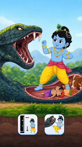 Krishna Stories Game screenshot