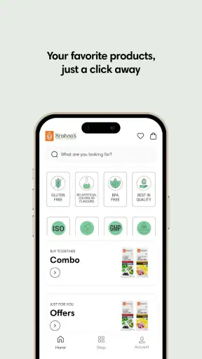 Krishna's Herbal & Ayurveda screenshot