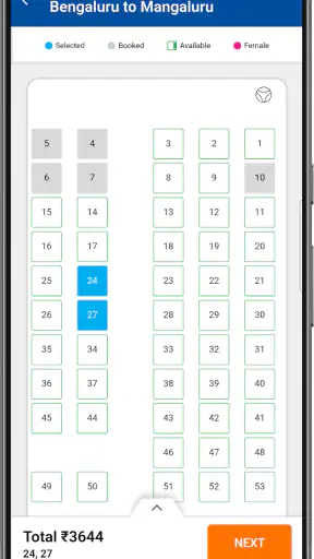 KSRTC AWATAR Booking App screenshot