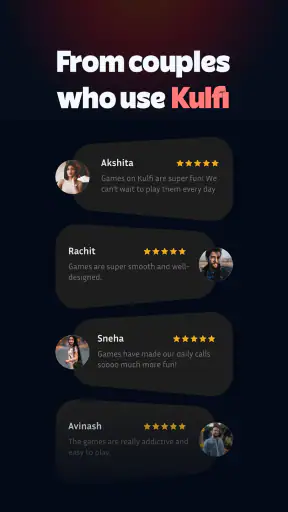 Kulfi: Games for Couples screenshot