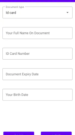 KYC Verification screenshot