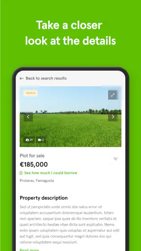 land.cy screenshot