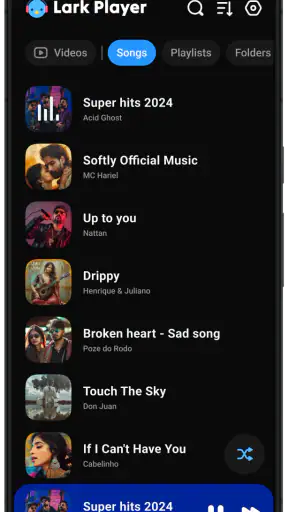 Lark Player - संगीत प्लेयर MP3 screenshot