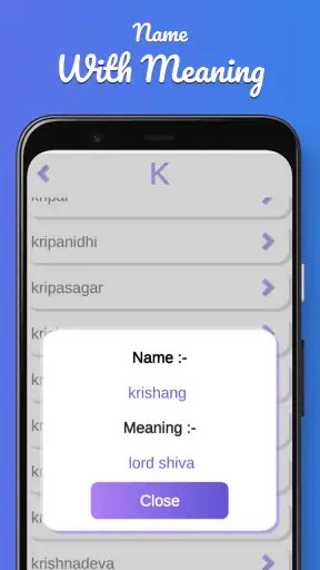 Latest Baby Name screenshot