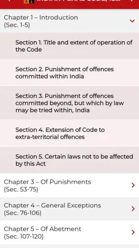 Latest Laws : Indian Bare Acts screenshot