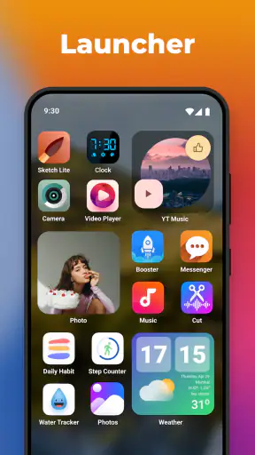 Launcher and Themes screenshot