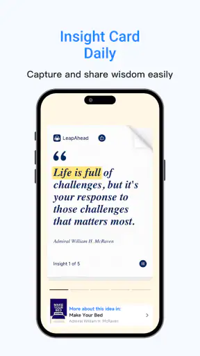 LeapAhead - Daily Book Cast screenshot
