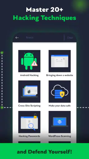 Learn Ethical Hacking: HackerX screenshot