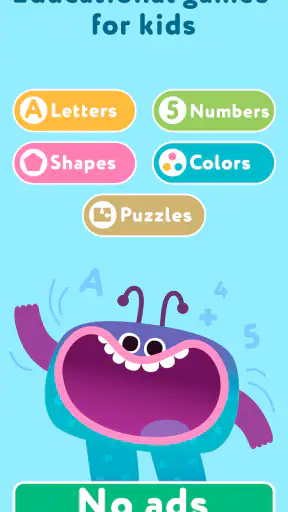 Learning games for kids 1-7 screenshot