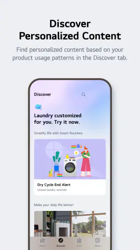 LG ThinQ screenshot