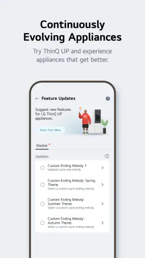 LG ThinQ screenshot