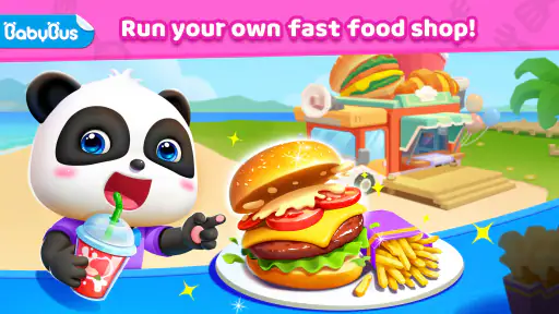 Little Panda's Fast Food Cook screenshot