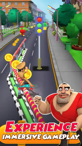 Little Singham Super Skater screenshot