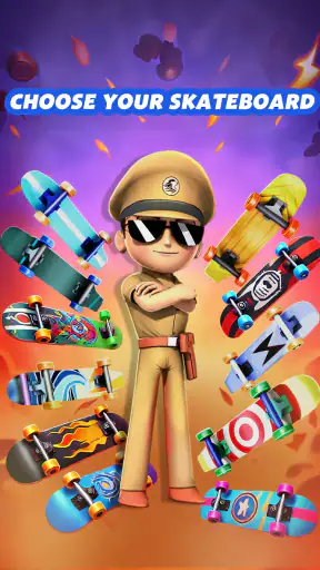 Little Singham Super Skater screenshot