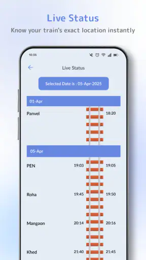 Live Status - Track My Train screenshot
