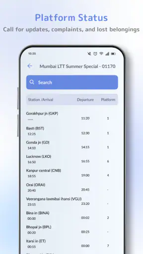 Live Status - Track My Train screenshot