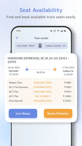 Live Status - Track My Train screenshot
