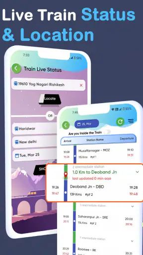 Live Train Location : My Train screenshot