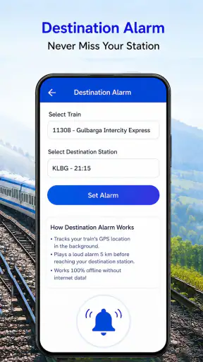 Live Train Status screenshot