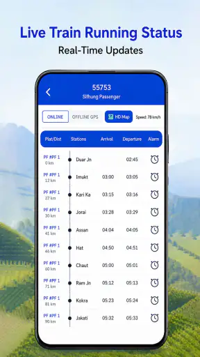 Live Train Status screenshot