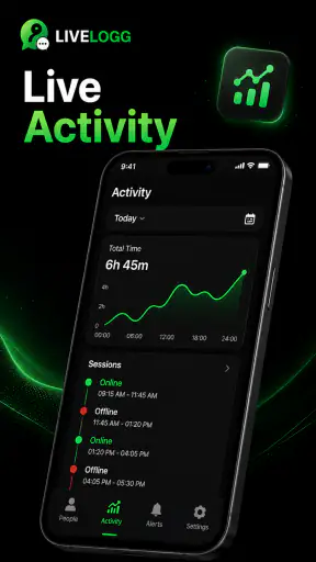 LiveLogg : Last Seen Tracker screenshot