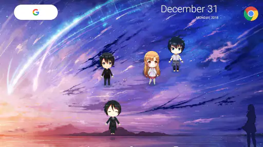 Lively Anime Live Wallpaper screenshot