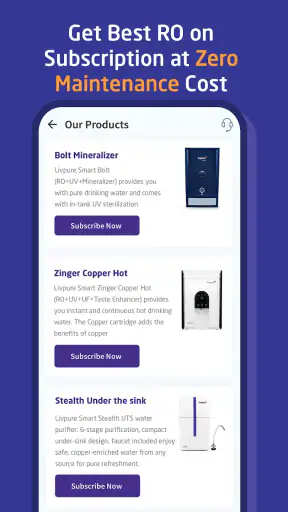 Livpure Smart screenshot