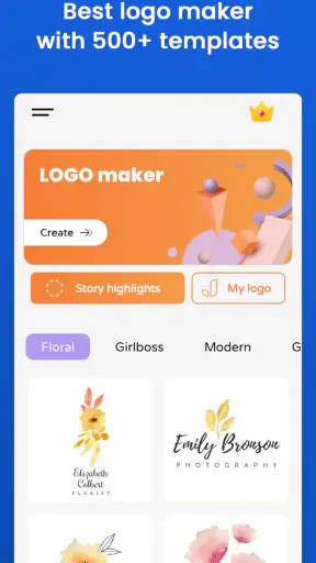 Logo Maker : Easy Logo Creator screenshot