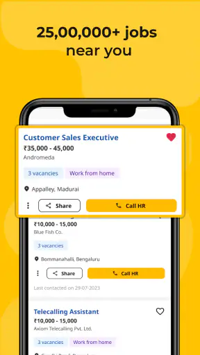 Lokal Jobs - Job search app screenshot