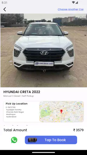Long Drive Cars - Car Rental screenshot