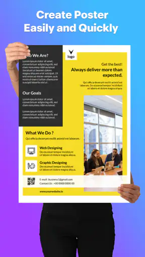 Loogy: Poster & Flyers Maker screenshot