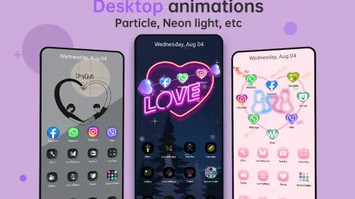 Love Launcher: lovely launcher screenshot