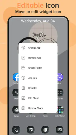 Love Launcher: lovely launcher screenshot