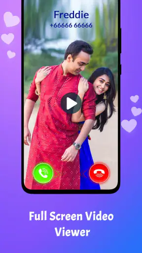 Love Video Ringtone for Incomi screenshot