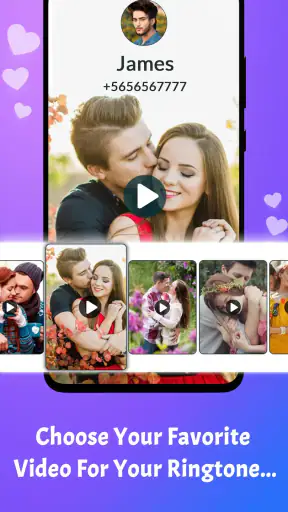 Love Video Ringtone for Incomi screenshot