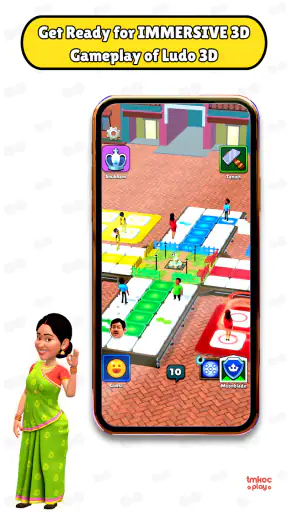 LUDO 3D | TMKOC Game screenshot