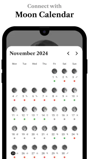 Luna: Your Moon Calendar screenshot