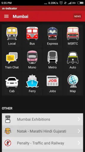 m-Indicator: Mumbai Local screenshot