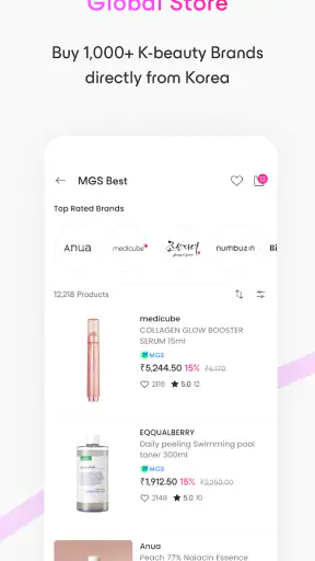 Maccaron Beauty Shopping App screenshot